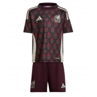 Camiseta México Primera Equipación Replica Copa America 2024 para niños mangas cortas (+ Pantalones cortos)